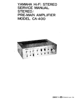 Yamaha CA-400-Service-Manual 